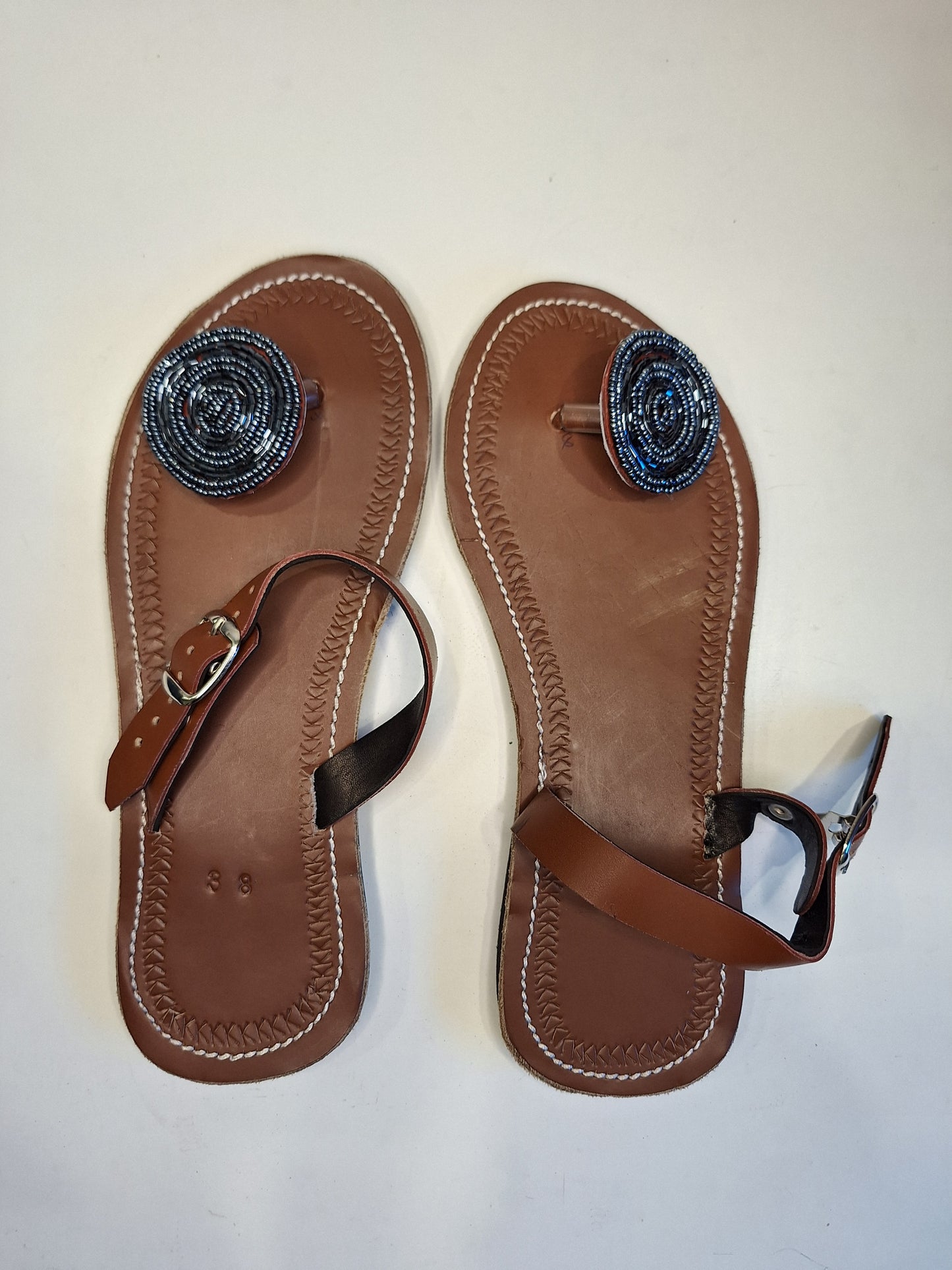 BEADED HANDMADEE SANDALS