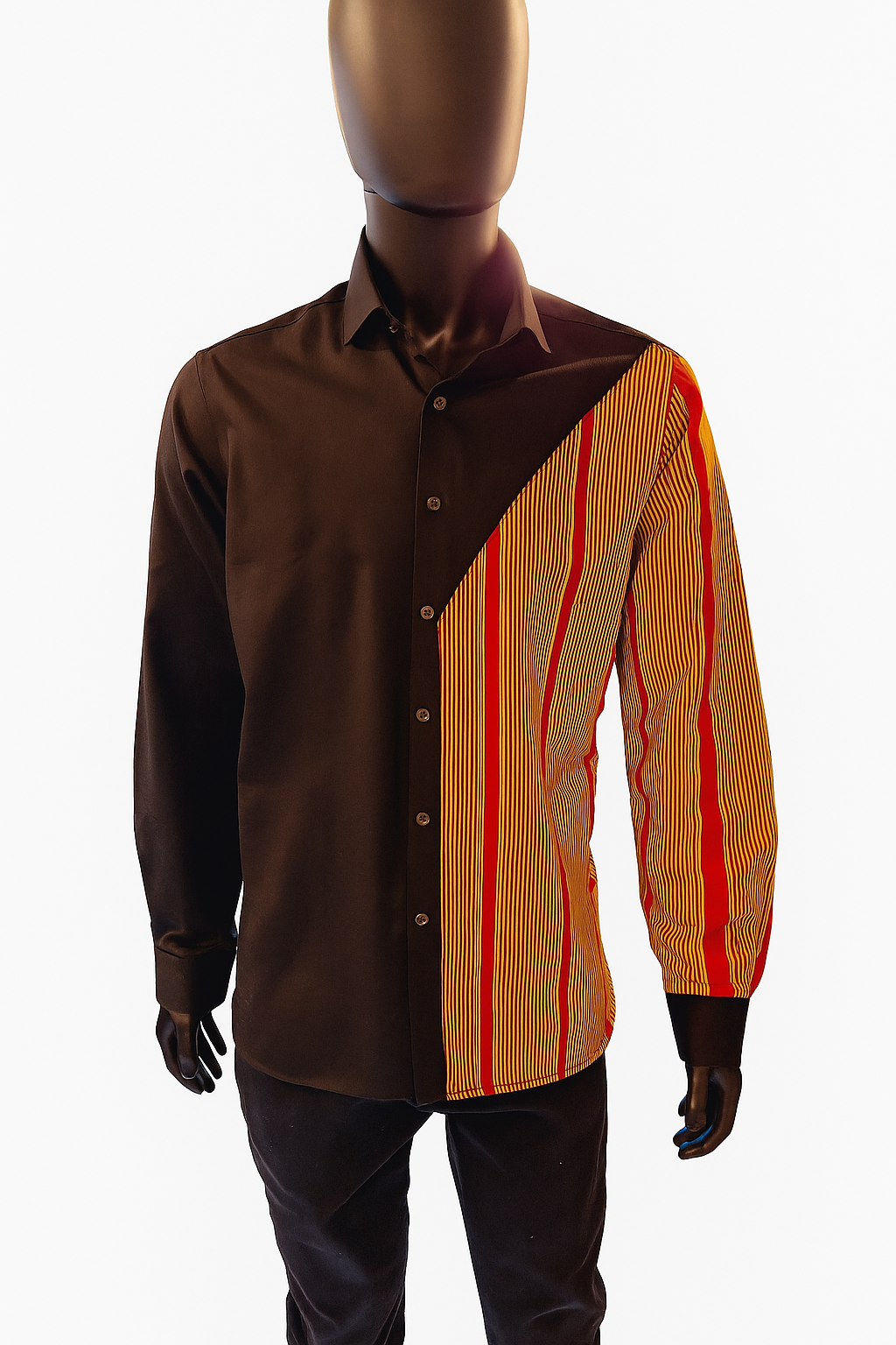 Men’s Long-Sleeve Black Shirt