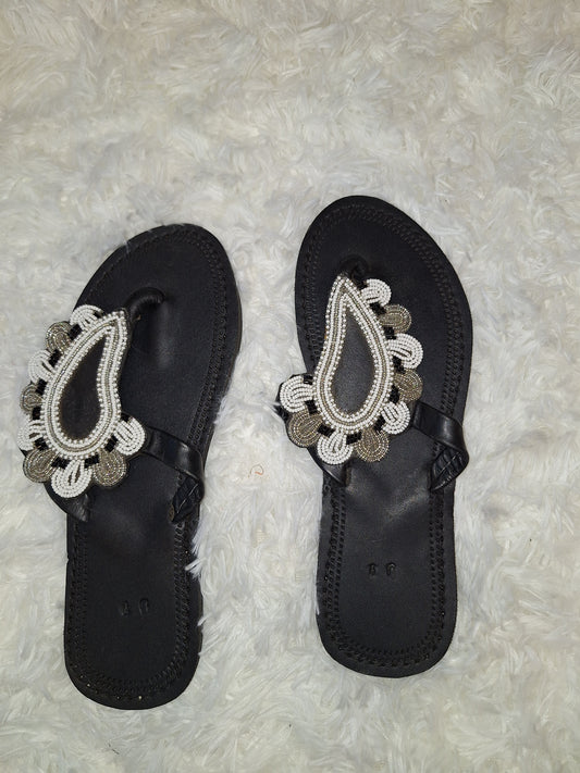 BEADED HANDMADE SANDALS