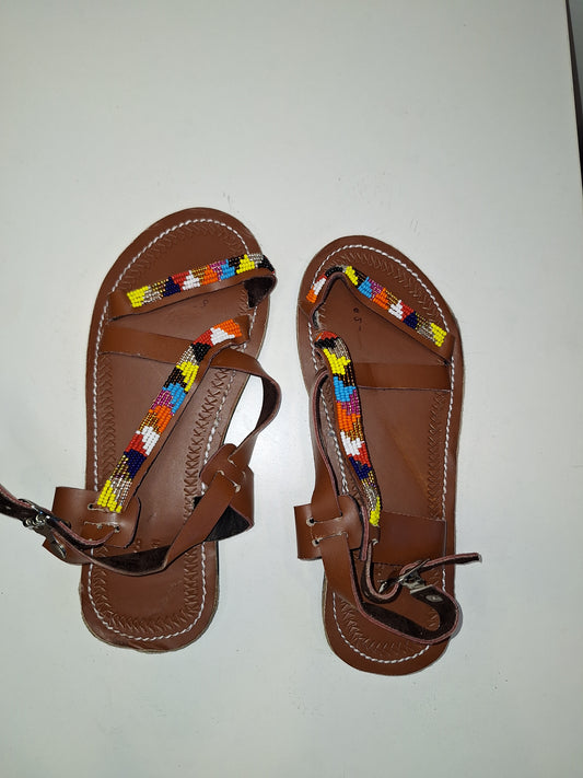 BEADED HANDMADE SANDALS
