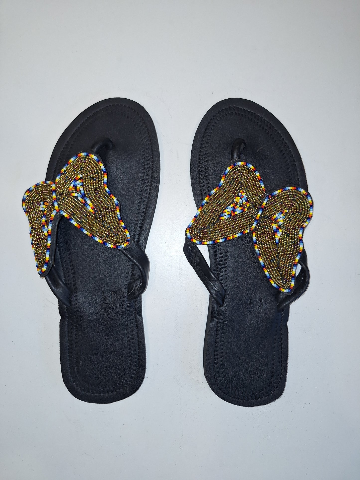 handcrafted-Beaded sandals