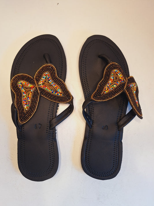 handcrafted-beaded sandals
