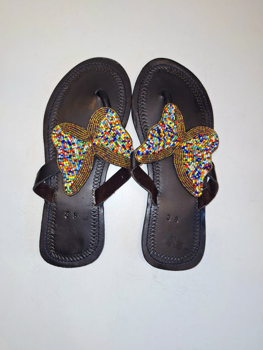 handcrafted-Beaded sandals