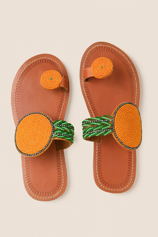 Beaded handcrafted Sandals
