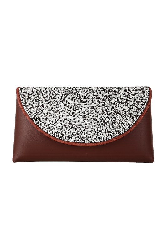 BEADED HANDMADE CLUTCH