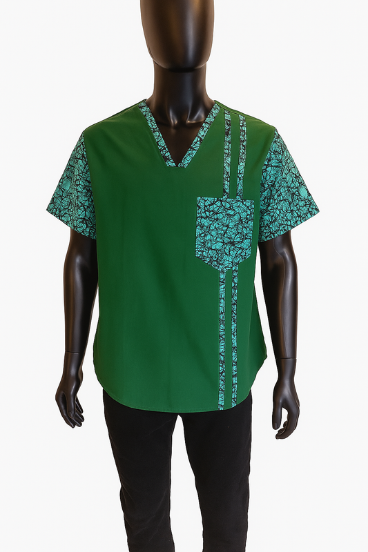 Men’s African Print Shirt