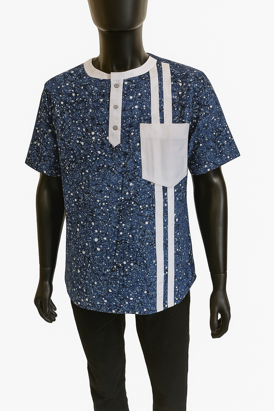 Men’s African Print Shirt