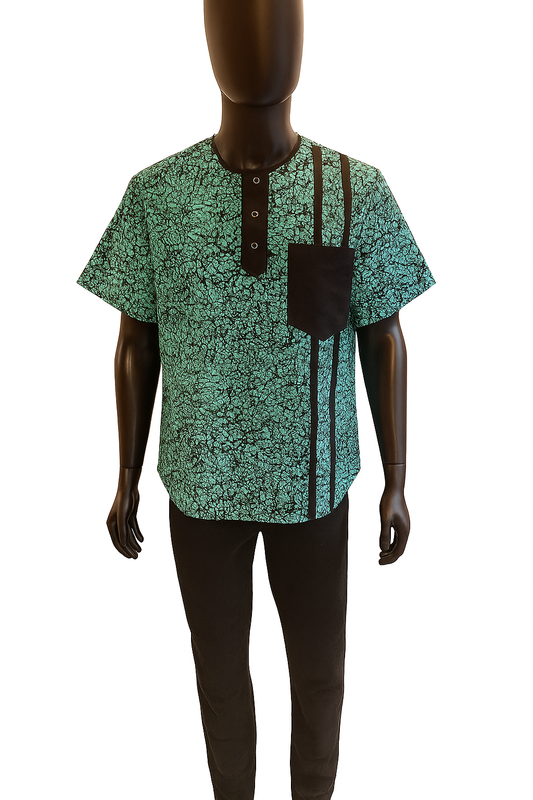 Men’s African Print Shirt