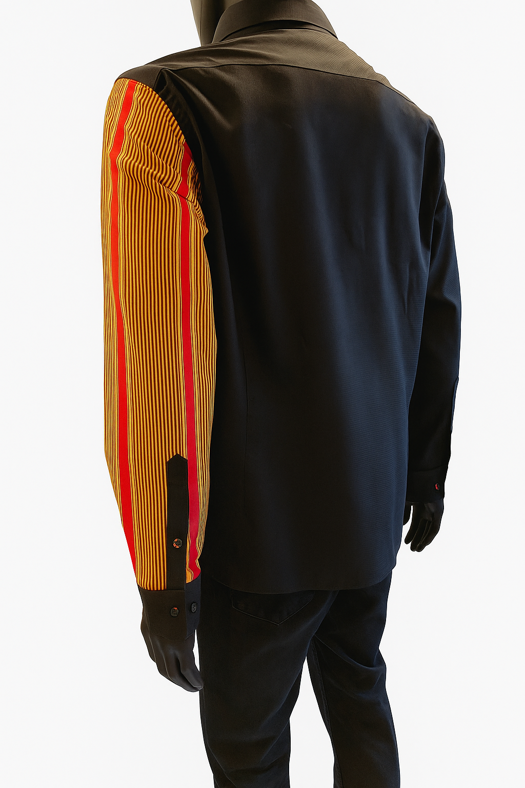 Men’s Long-Sleeve Black Shirt